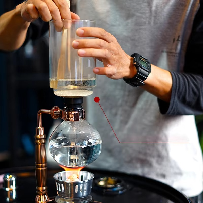 Thermal Glass Coffee Brewer For Rich Flavorful Coffee