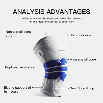 Flexible Sports Knee Support Wrap for Injury Protection