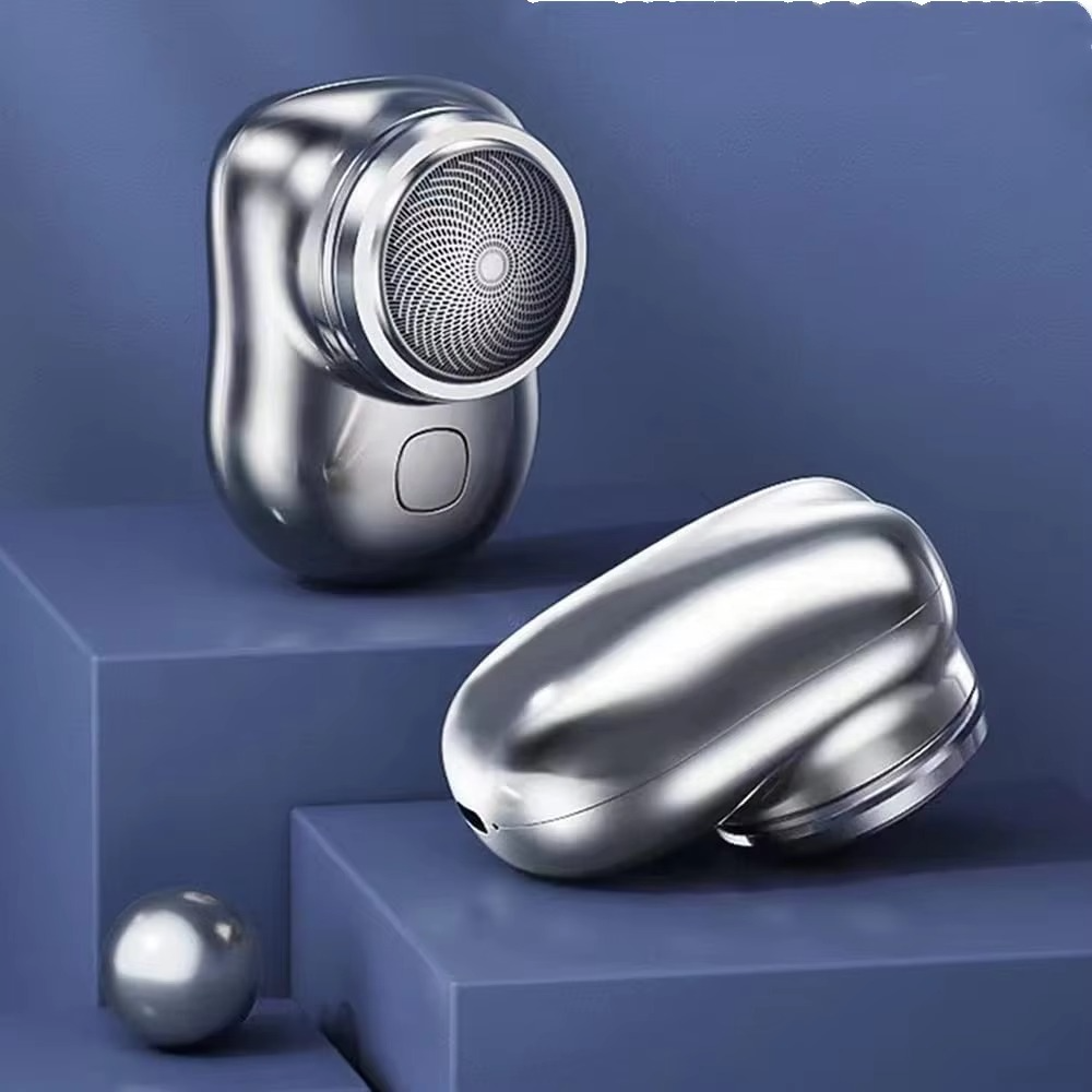 Compact Rechargeable Mens Travel Shaver
