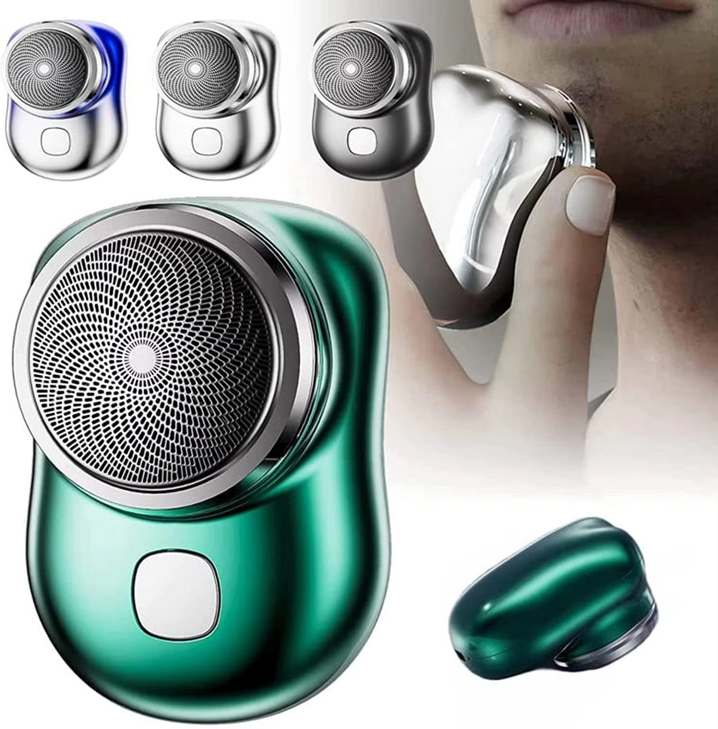 Compact Rechargeable Mens Travel Shaver
