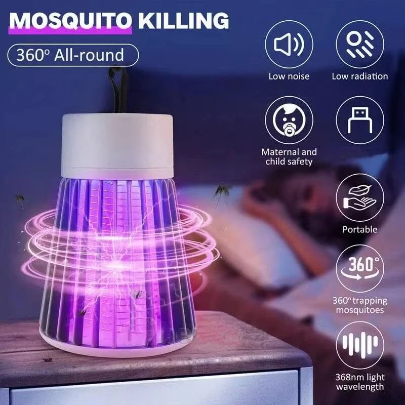 Compact USB Insect Killer Lamp for Home and Patio