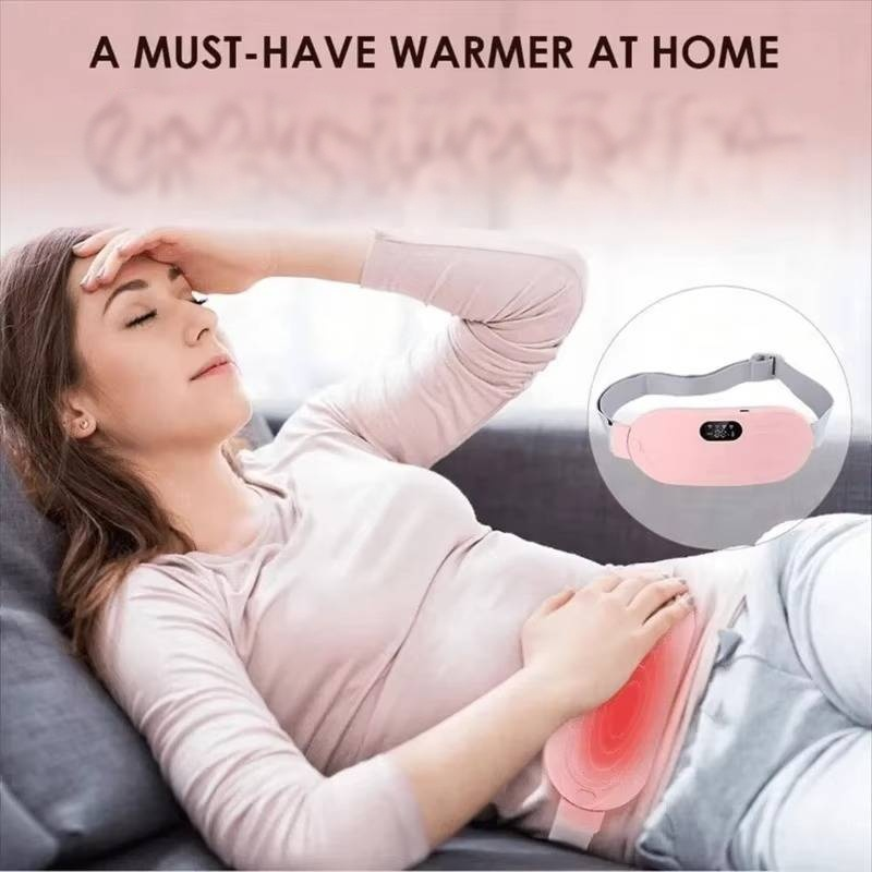 Wireless Heat Wrap for Back Pain Relief with Massage