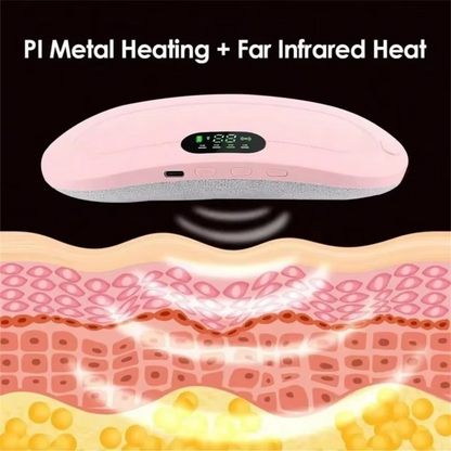 Wireless Heat Wrap for Back Pain Relief with Massage