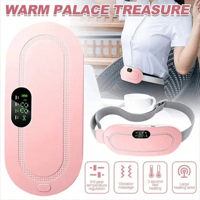 Wireless Heat Wrap for Back Pain Relief with Massage