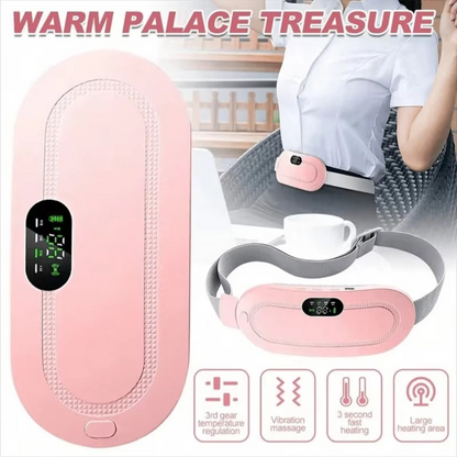 Wireless Heat Wrap for Back Pain Relief with Massage