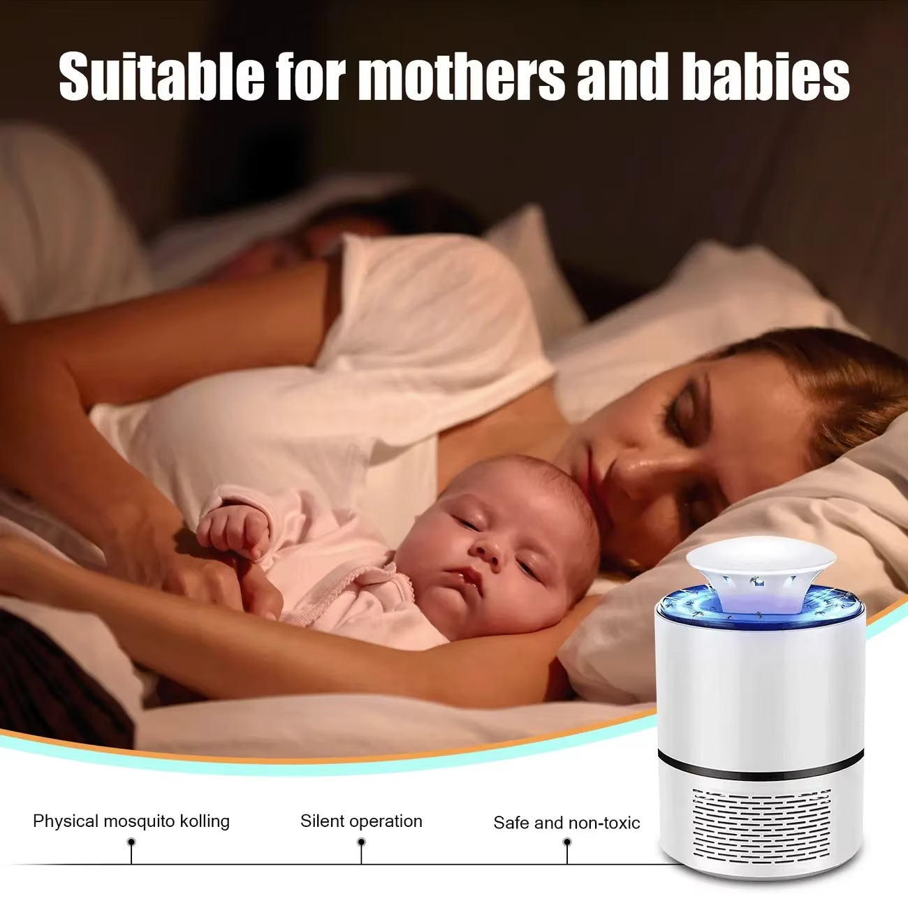 Effective Plug-in Mosquito Killer Light for Home