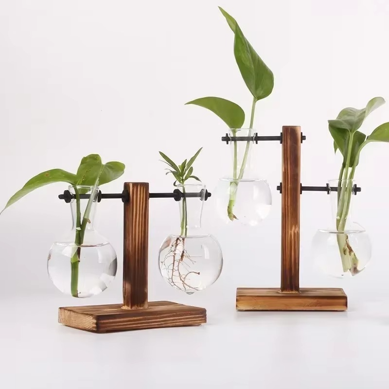 Mini Indoor Glass Terrarium Decor Vase
