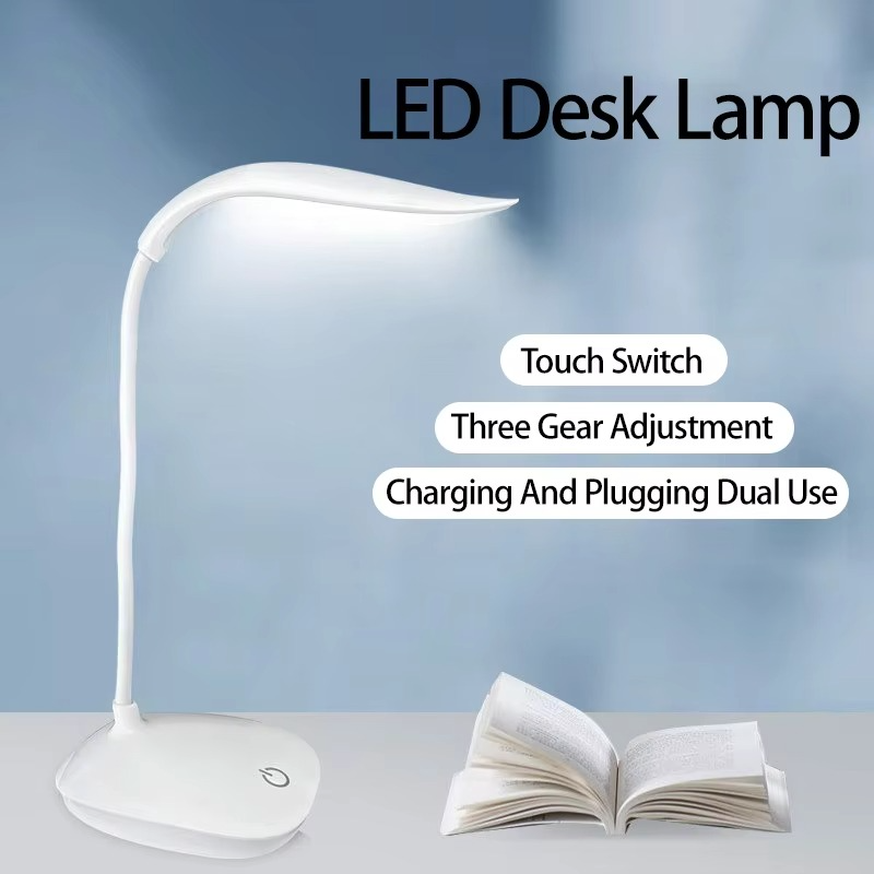 Bright Adjustable Table Reading Lamp with Eye Care