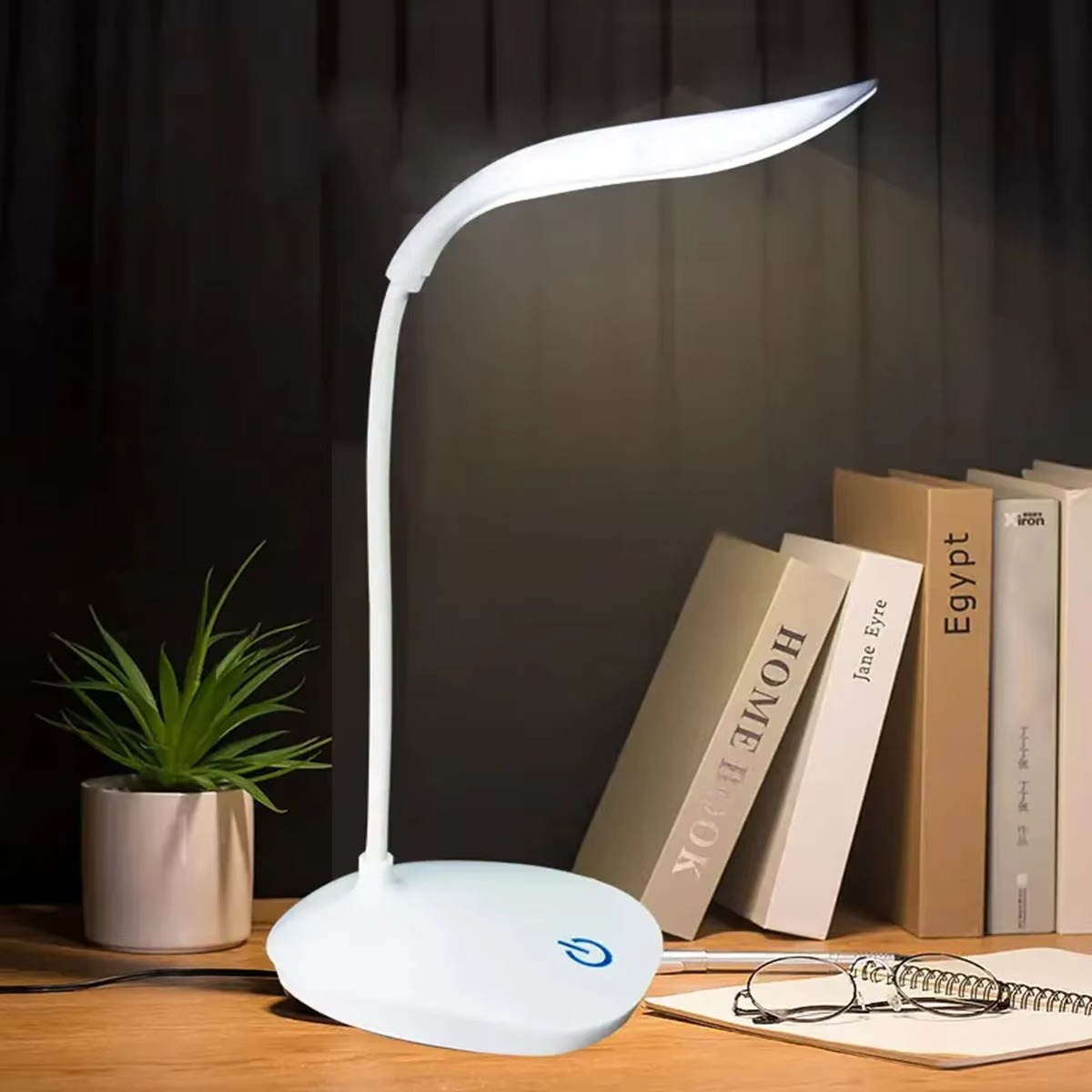 Bright Adjustable Table Reading Lamp with Eye Care