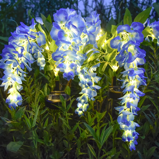 Outdoor Solar Flower Garden Light Lamp - Hehif