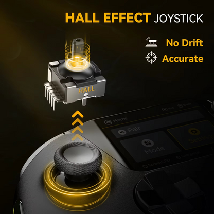 Rechargeable Mobile Gaming Pad with Touchscreen and PC Connectivity