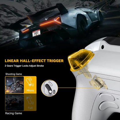 Rechargeable Mobile Gaming Pad with Touchscreen and PC Connectivity