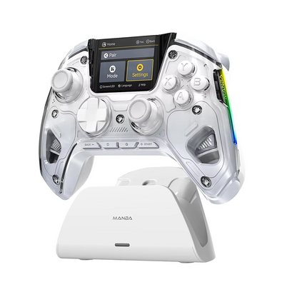 Rechargeable Mobile Gaming Pad with Touchscreen and PC Connectivity