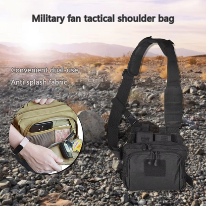 Practical Shooting Bag with Double Mag Pouch and Sling Strap