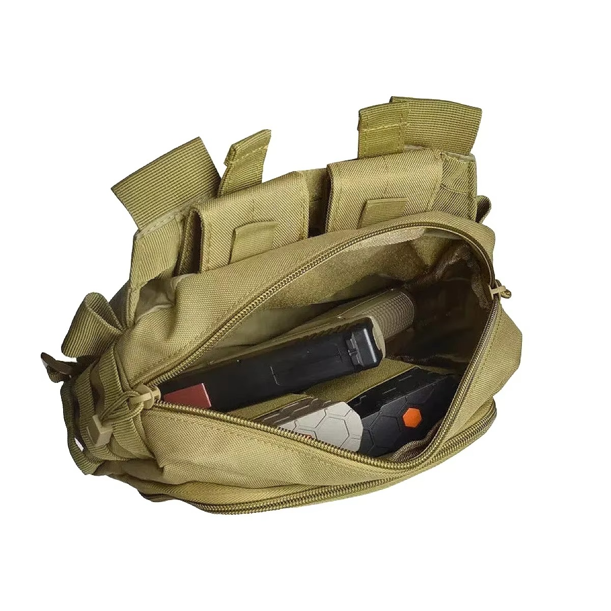 Practical Shooting Bag with Double Mag Pouch and Sling Strap