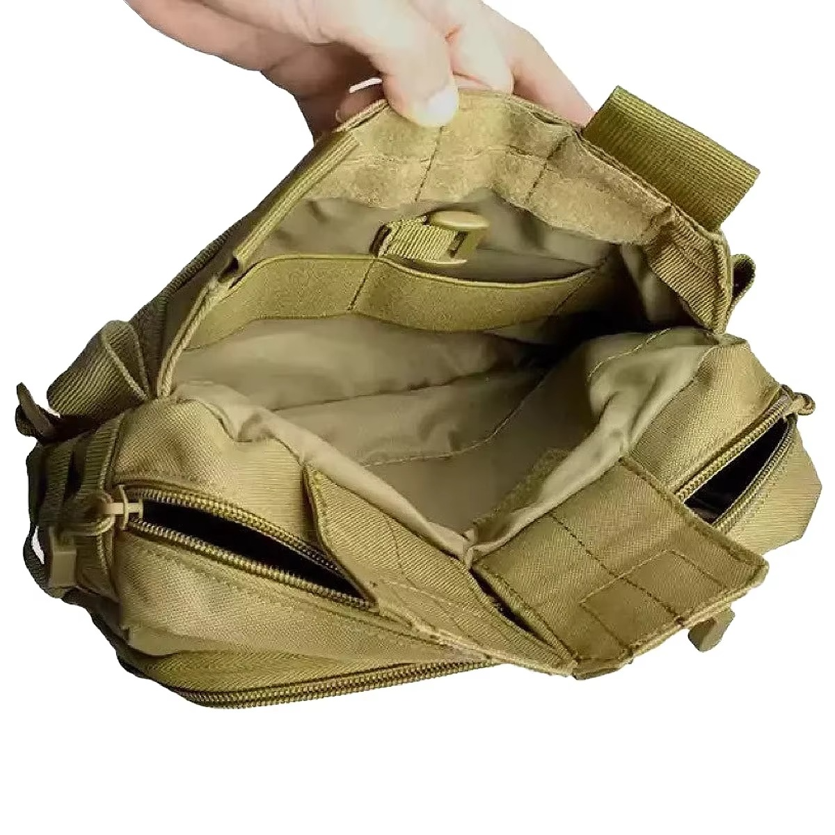Practical Shooting Bag with Double Mag Pouch and Sling Strap