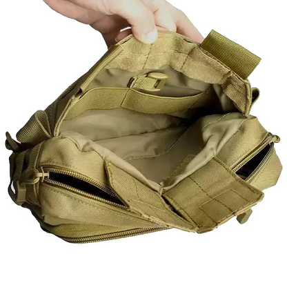 Practical Shooting Bag with Double Mag Pouch and Sling Strap