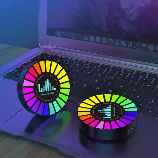 Colorful Car Air Freshener LED Night Lamp - Hehif