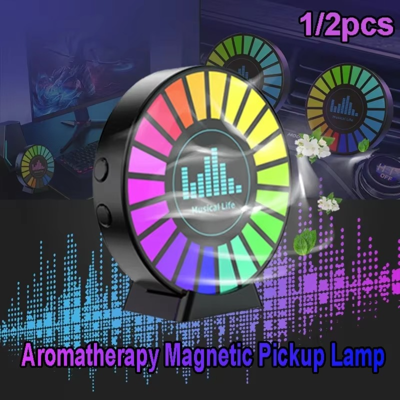 Colorful Car Air Freshener LED Night Lamp