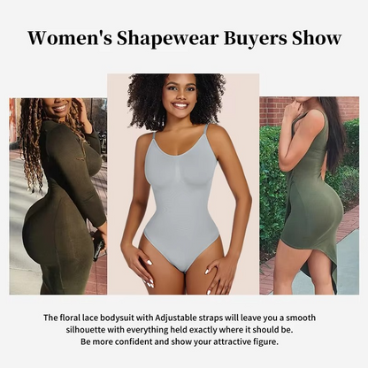 Slimming Full Figure Shapewear Bodysuit