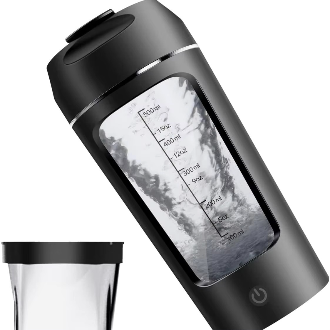 Insulated Portable Blender Bottle 22oz Rechargeable Mixer Cup