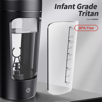 Insulated Portable Blender Bottle 22oz Rechargeable Mixer Cup