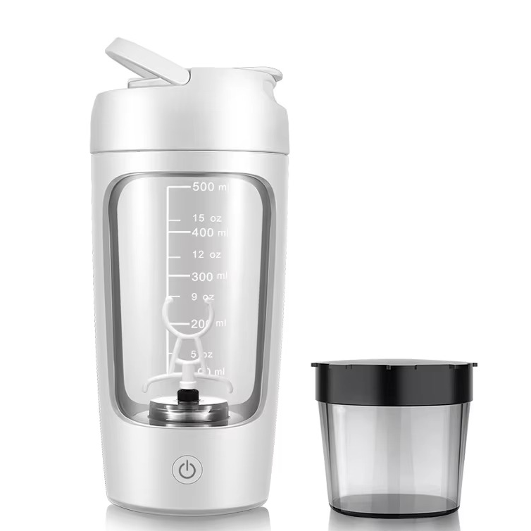 Insulated Portable Blender Bottle 22oz Rechargeable Mixer Cup