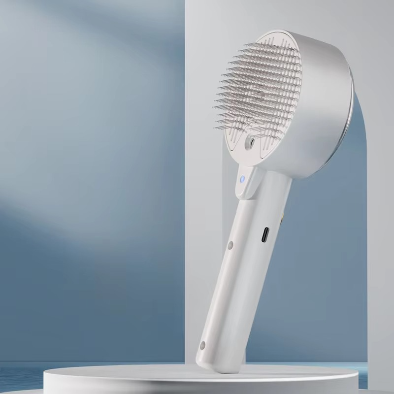 Easy Pet Grooming Comb with Gentle Hair Remover and Mite Repellent