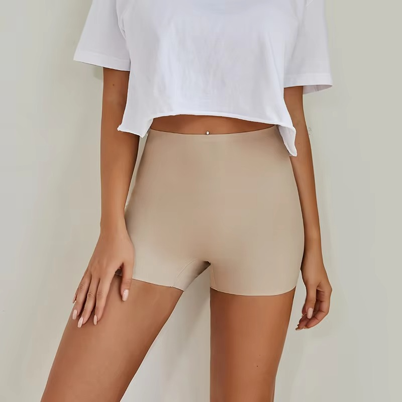 Smooth Fit Ice Silk Cycling Shorts for Ladies