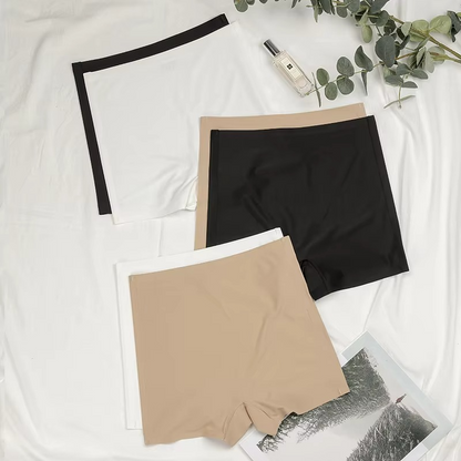 Smooth Fit Ice Silk Cycling Shorts for Ladies