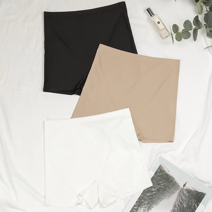 Smooth Fit Ice Silk Cycling Shorts for Ladies