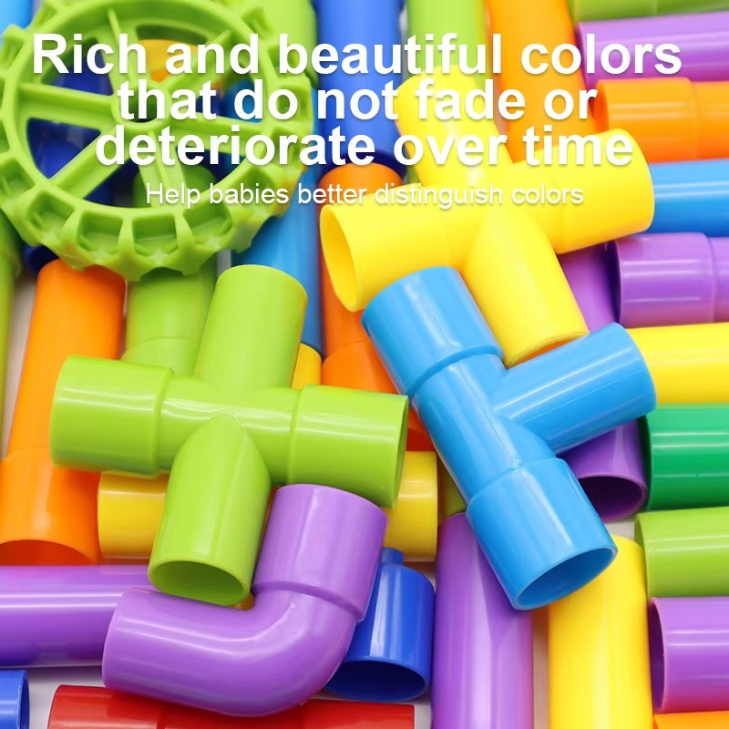 Fun Pipe Fitting Water Play Building Set