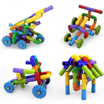 Fun Pipe Fitting Water Play Building Set