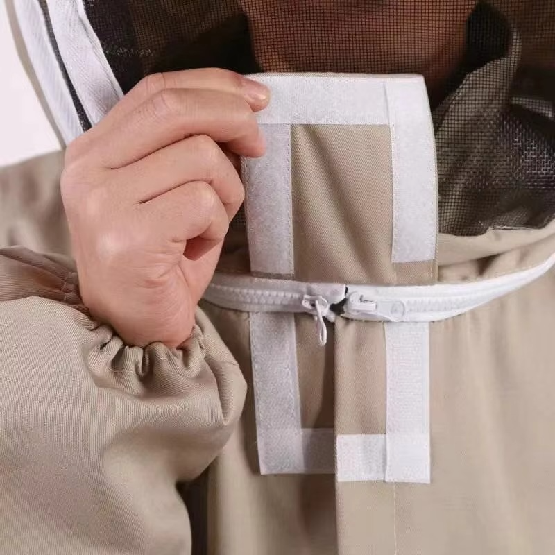 Breathable Complete Beekeeper Suit with Safety Gloves