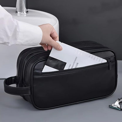 Compact Travel Toiletry Case for Men and Women