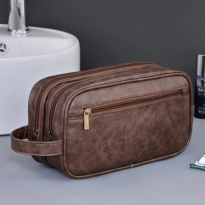 Compact Travel Toiletry Case for Men and Women