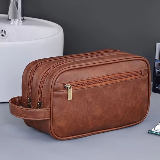 Compact Travel Toiletry Case for Men and Women - Hehif