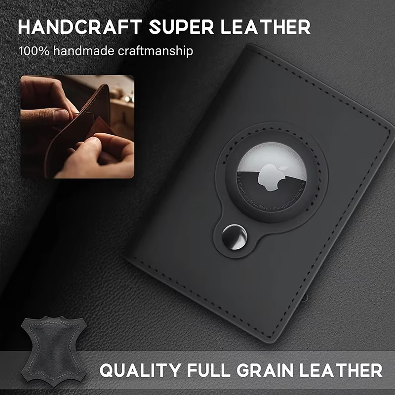 Secure RFID Men's Leather Card Wallet