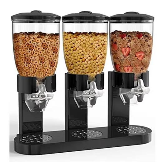 Easy Pour Double Food Storage Container - Hehif