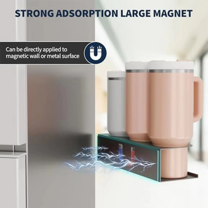 Strong Fridge Magnet Bottle Holder and Storage Rack