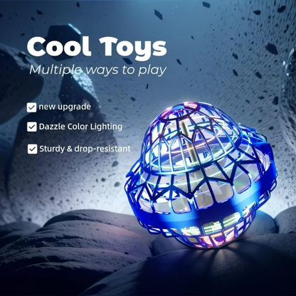 Colorful Mini Drone Toy with Lights, Automatic Hover Ball