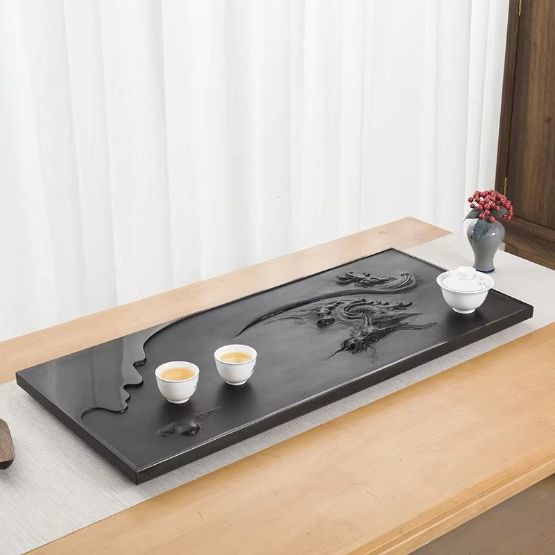 Marble Tea Serving Tray for Home Decor
