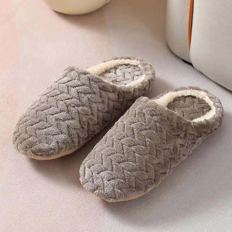Soft Warm Fuzzy Slippers for Ladies - Hehif