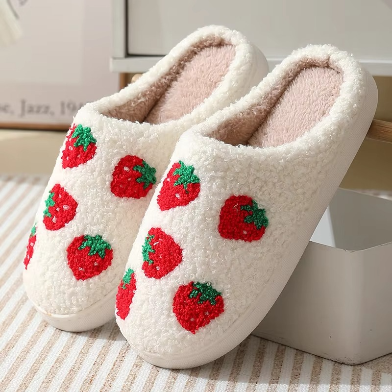 Soft Warm Fuzzy Slippers for Ladies