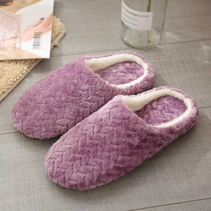 Soft Warm Fuzzy Slippers for Ladies