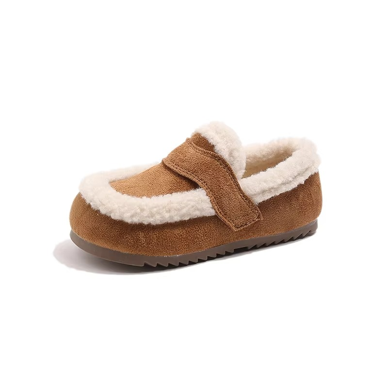 Comfy Girls Winter Sneakers Warm Cozy Non Slip Shoes