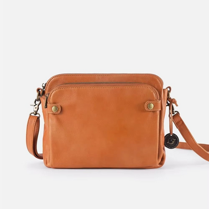 Stylish Big Leather Cross Body Handbag for Ladies - Hehif