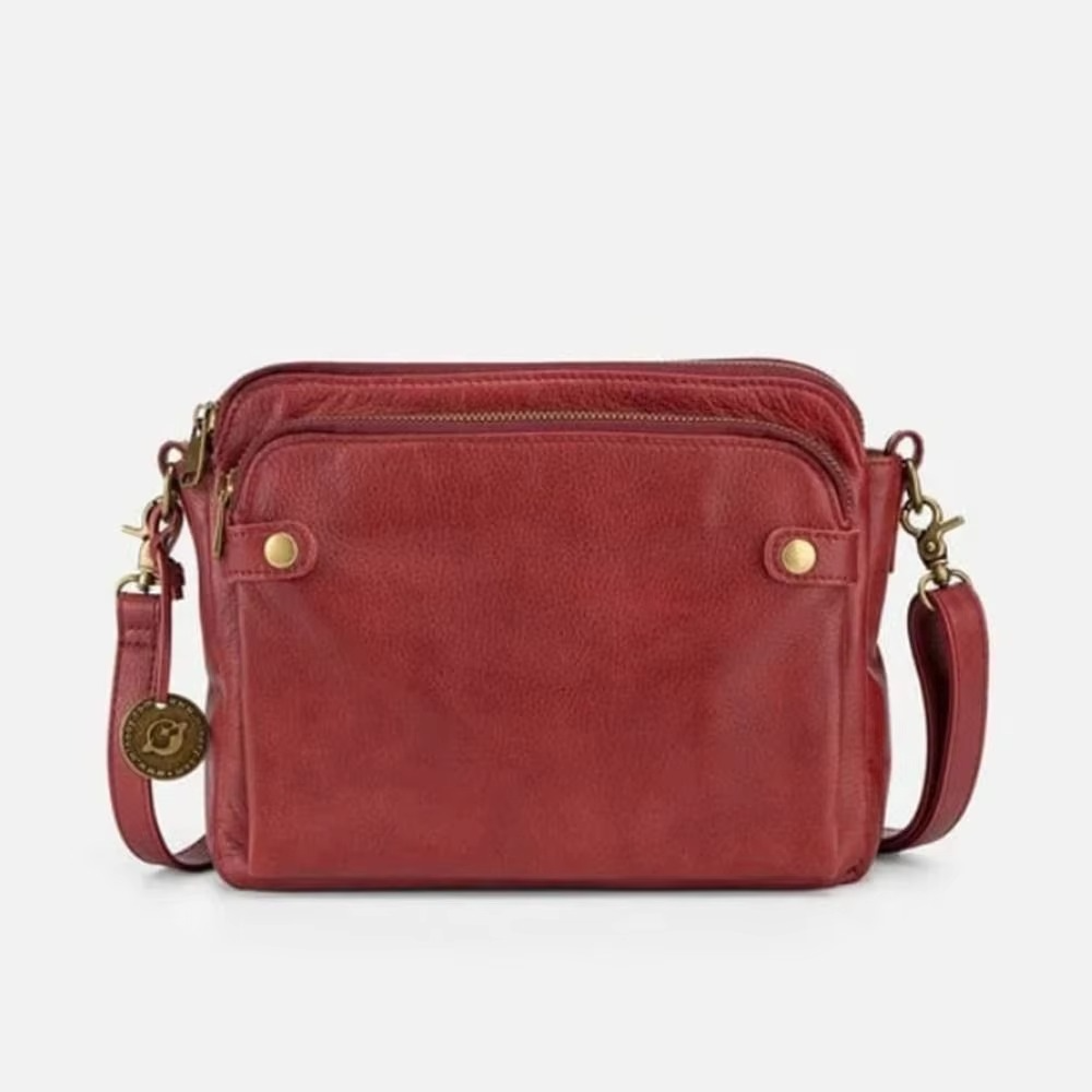 Stylish Big Leather Cross Body Handbag for Ladies