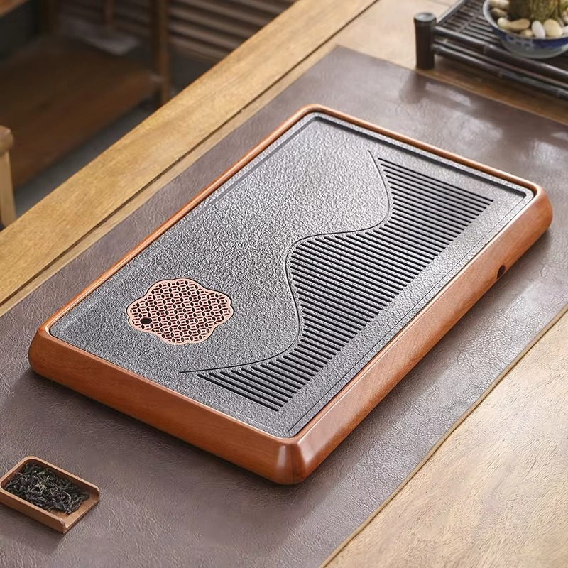 Traditional Asian Tea Serving Tray - Hehif