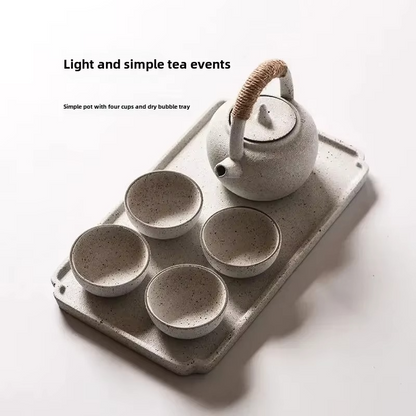 Small Traditional Japanese Ceramic Tea Pot 6.8oz